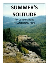 Summer's Solitude Concert Band sheet music cover